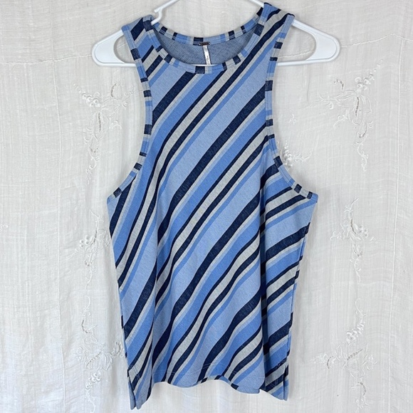 Free People Racerback Tank Top Sz L NWOT π5X Host Pickπ - Picture 3 of 6